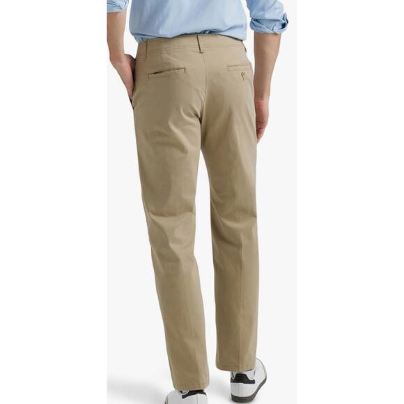 Brand New Lee Men's Size 40x32 Straight Fit Extreme Flex Chino Pants Ankle - Picture 4 of 14